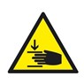 Niebezpieczeństwo zgniecenia dłoni