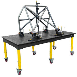 Stół spawalniczy Max, 2550 x 1250 mm Stronghandtools