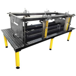 Stół spawalniczy Max, 2550 x 1250 mm Stronghandtools