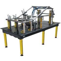Stół spawalniczy Max, 1950 x 1250 mm Stronghandtools