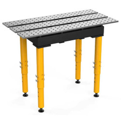 Stół spawalniczy, szczelinowy Max, 560 x 1000 mm Stronghandtools
