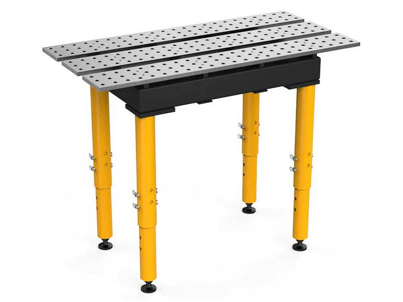 Stół spawalniczy, szczelinowy Max, 560 x 1000 mm Stronghandtools