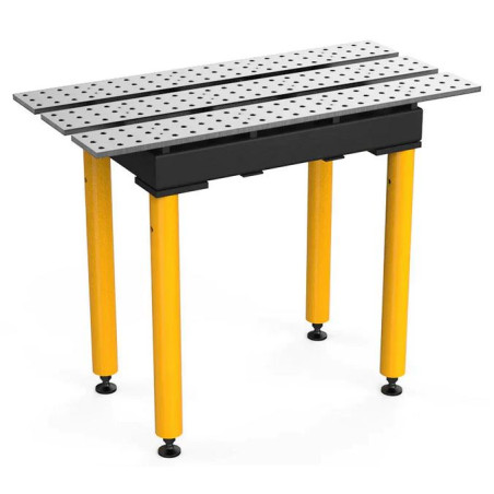 Stół spawalniczy, szczelinowy Max, 560 x 1000 mm Stronghandtools