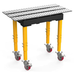 Stół spawalniczy, szczelinowy Max, 560 x 1000 mm Stronghandtools