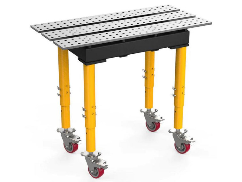 Stół spawalniczy, szczelinowy Max, 560 x 1000 mm Stronghandtools