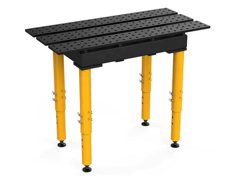 Stół spawalniczy, szczelinowy Max-azotowany, 560 x 1000 mm Stronghandtools