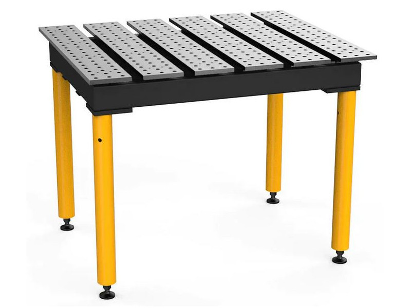 Stół spawalniczy, szczelinowy Max, 1160 x 1000 mm Stronghandtools