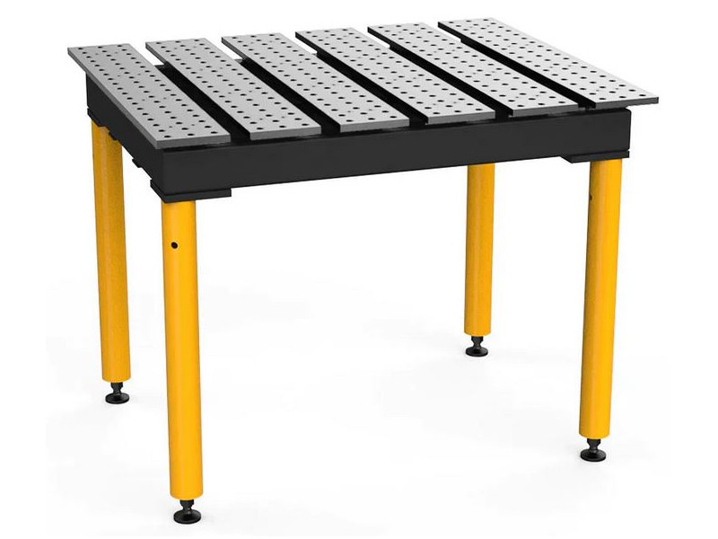 Stół spawalniczy, szczelinowy Max, 1160 x 1000 mm Stronghandtools