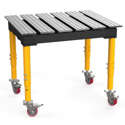 Stół spawalniczy, szczelinowy Max, 1160 x 1000 mm Stronghandtools - 003