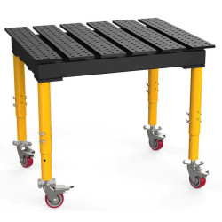 Stół spawalniczy, szczelinowy Max-azotowany, 1160 x 1000 mm Stronghandtools - 003