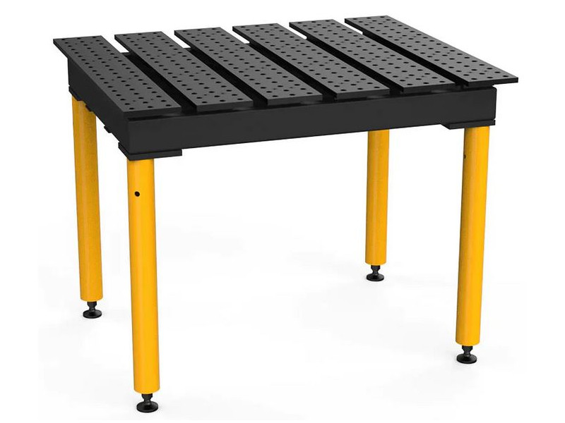 Stół spawalniczy, szczelinowy Max-azotowany, 1160 x 1000 mm Stronghandtools