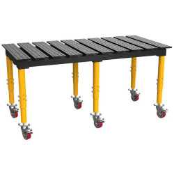 Stół spawalniczy, szczelinowy Max-azotowany, 1960 x 1000 mm Stronghandtools - 004