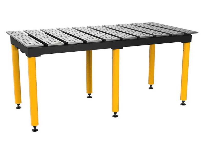 Stół spawalniczy, szczelinowy Max, 1960 x 1150 mm Stronghandtools