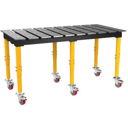 Stół spawalniczy, szczelinowy Max, 1960 x 1150 mm Stronghandtools - 004