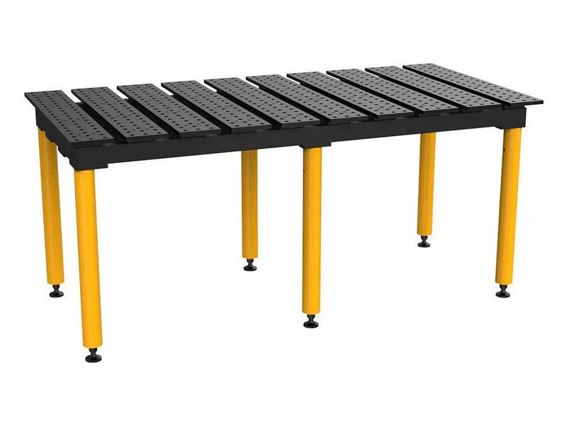 Stół spawalniczy, szczelinowy Max-azotowany, 1960 x 1150 mm Stronghandtools