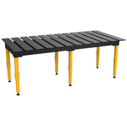 Stół spawalniczy, szczelinowy Max-azotowany, 2560 x 1250 mm Stronghandtools - 003