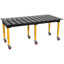 Stół spawalniczy, szczelinowy Max-azotowany, 2560 x 1250 mm Stronghandtools - 004