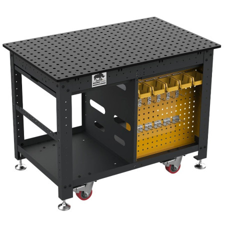 Mobilna stacja robocza Rhino, 1200 x 750 mm Stronghandtools