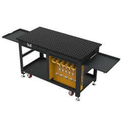 Mobilna stacja robocza Rhino, 1200 x 750 mm Stronghandtools - 003