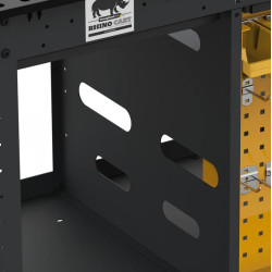 Mobilna stacja robocza Rhino, 1500 x 750 mm Stronghandtools - 005