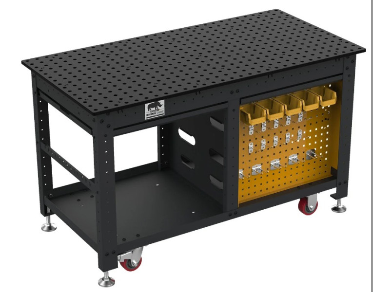Mobilna stacja robocza Rhino, 1500 x 750 mm Stronghandtools