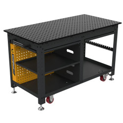 Mobilna stacja robocza Rhino, 1500 x 750 mm Stronghandtools - 002