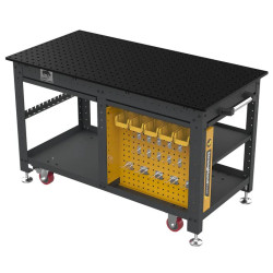 Mobilna stacja robocza Rhino, 1500 x 750 mm Stronghandtools - 003