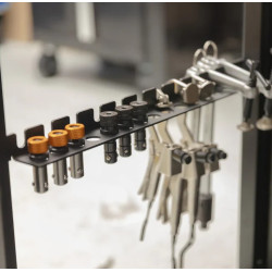 Mobilna stacja robocza Rhino, 1200 x 1200 mm Stronghandtools - 006