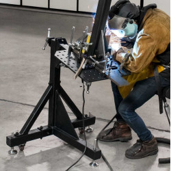 Ręczny manipulator spawalniczy TU65050 + zestaw docisków TUK5300 Stronghandtools - 0011