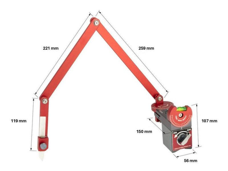 Przyrząd do rysowania konturów RCM100 Stronghandtools