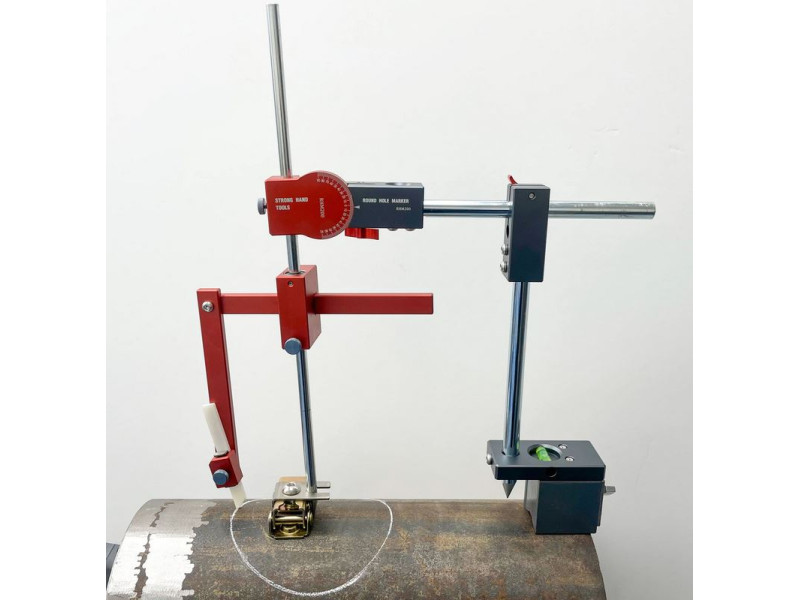Przyrząd do rysowania otworów RHM200 Stronghandtools