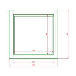 Separator magnetyczny szufladowy 280/340x150/4w jednopoziomowy / N52