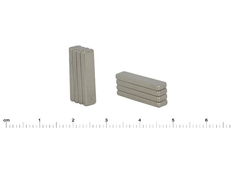 Magnes — długość 20 mm, szerokość 5 mm, wysokość 2 mm — neodymowy (N38)
