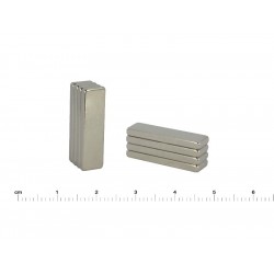 Magnes — długość 25 mm, szerokość 7 mm, wysokość 2,4 mm — neodymowy (N38)
