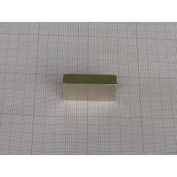 Magnes — długość 50 mm, szerokość 12,4 mm, wysokość 25 mm — neodymowy (N38) - 002