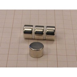 Magnes — średnica ⌀15 mm, grubość 10 mm — neodymowy (N35) - 002