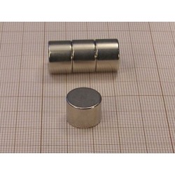Magnes — średnica ⌀14 mm, grubość 10 mm — neodymowy (N38H) - 002