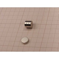 Magnes — średnica ⌀12,7 mm, grubość 4 mm — neodymowy (N35) - 002