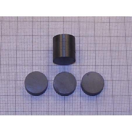 Magnes zwykły — średnica ⌀14 mm, grubość 4,5 mm — ferrytowy (F30)