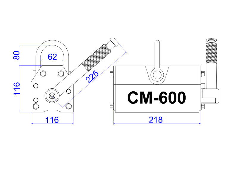 Magnes do podnoszenia CM600