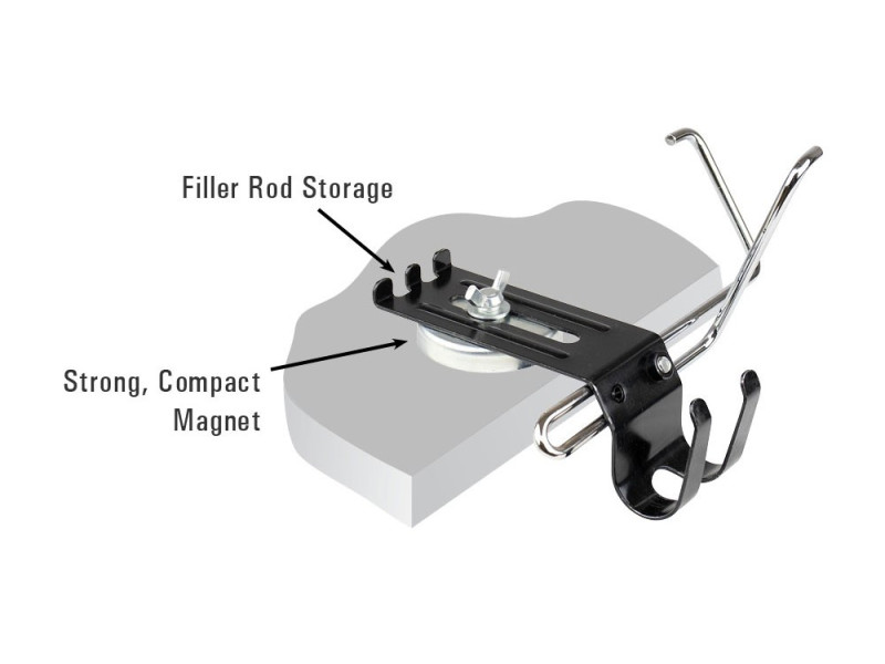 Uchwyt magnetyczny narozny do uchwytu MIG, TIG MRT50 Stronhandtools