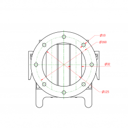 Separator magnetyczny szufladowy 135x135x300/2xD129/N - 005