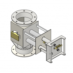 Separator magnetyczny szufladowy 135x135x300/2xD129/N - 002