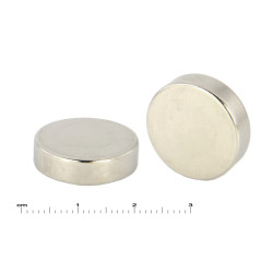 Magnes — średnica ⌀18 mm, grubość 5 mm — neodymowy (N38)