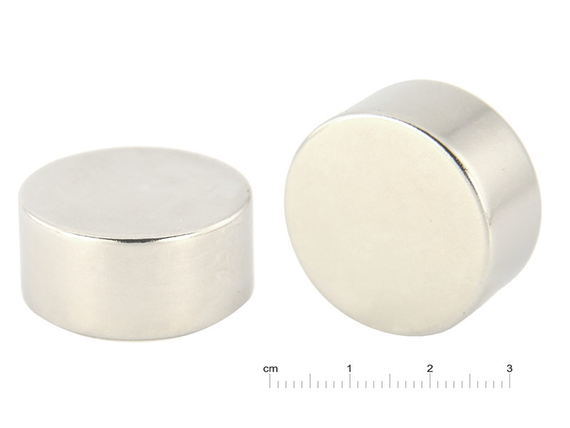 Magnes — średnica ⌀25 mm, grubość 12 mm — neodymowy (N38)