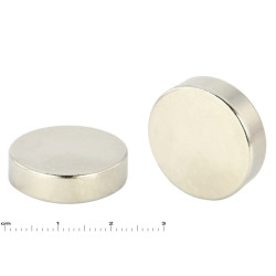 Magnes — średnica ⌀22 mm, grubość 6 mm — neodymowy (N38)