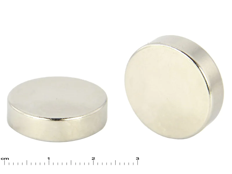 Magnes — średnica ⌀22 mm, grubość 6 mm — neodymowy (N38)