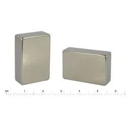 Magnes neodymowy 30x20x10 płytkowy N38 - 008