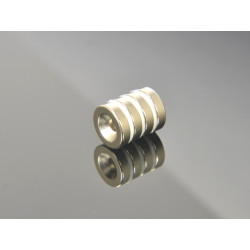 Magnes okrągły, pod wkręt — ⌀12 mm, ⌀7,2/⌀3,6 mm, wys. 3 mm — neodymowy (N38)