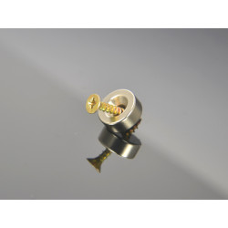 Magnes okrągły, pod wkręt — ⌀12 mm, ⌀7,2/⌀3,6 mm, 5 mm — neodymowy (N38)